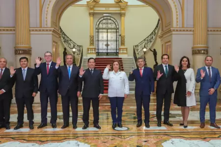 Ejecutivo se reuni con congresistas y dirigentes de Fuerza Popular.
