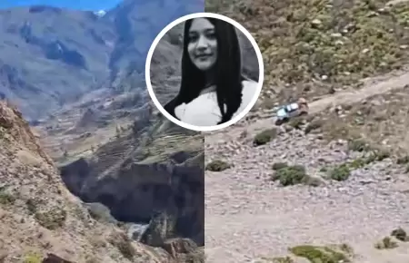 Joven fallece en el Valle del Colca tras caer desde mirador de Antahuilque