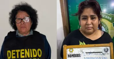 Mamá y conviviente de 'El Monstruo' fueron capturadas esta madrugada.