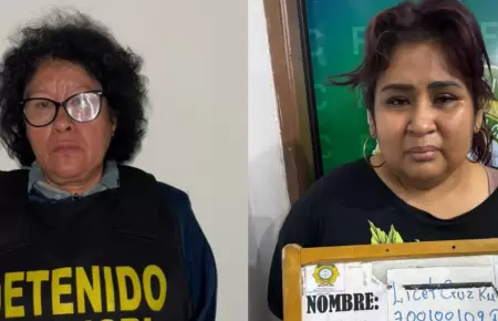 Mamá y conviviente de 'El Monstruo' fueron capturadas esta madrugada.