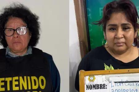 Mam y conviviente de 'El Monstruo' fueron capturadas esta madrugada.