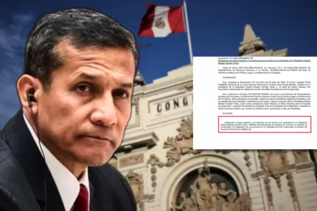 Congreso suspende beneficios de Ollanta Humala.