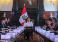 Voto de confianza: Presidenta y ministros se reunieron con Acción Popular