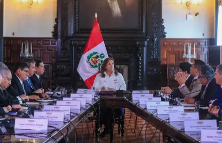 Ejecutivo se reunió con líderes y parlamentarios de Acción Popular.