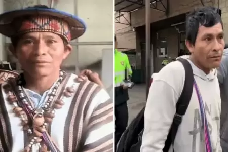 Dirigente indgena fingi secuestro.