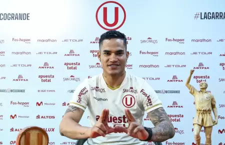 Anderson Santamara es nuevo defensor de la U.
