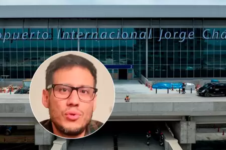 Paolo Benza acusa a LAP de entregar incompleto el nuevo aeropuerto Jorge Chvez.