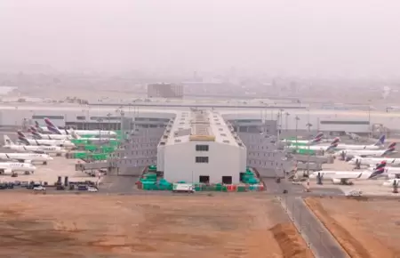 Nuevo aeropuerto Jorge Chvez.