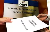 ONPE establece que partidos presentarn informacin financiera hasta el 1 de junio