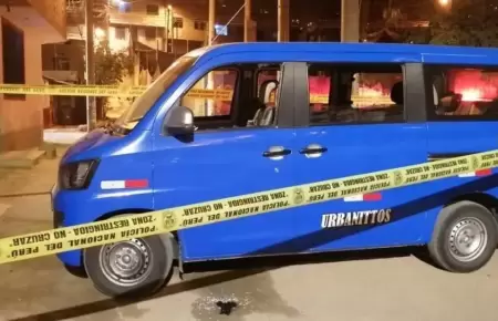 Nuevo atentado contra el transporte pblico en San Juan de Lurigancho.