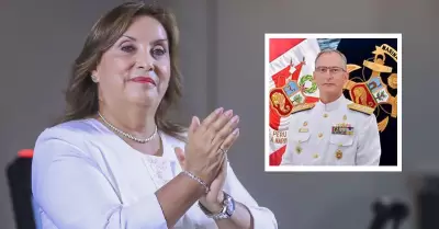 Piden a Dina Boluarte viajar a Francia con alto mando de la Marina.