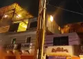 Arequipa: Incendio de grandes proporciones consume edificio que funcionaba como fbrica de muebles