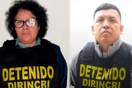 Madre de 'El Monstruo' y polica Georgi Araujo.