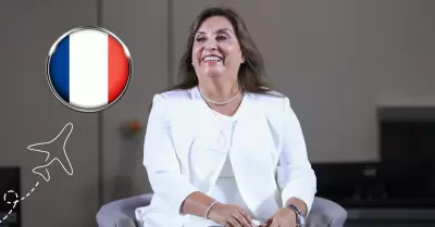 Dina Boluarte agradece aprobación de viaje a Francia