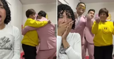 Fiestn en casa de Valentino