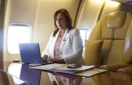 Presidenta Dina Boluarte volver a viajar a Europa.