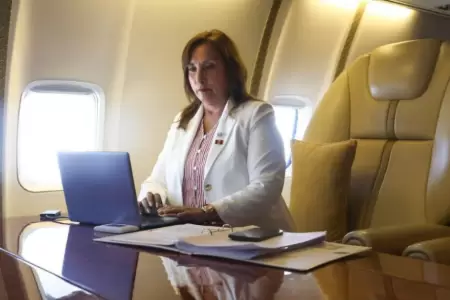 Presidenta Dina Boluarte volver a viajar a Europa.