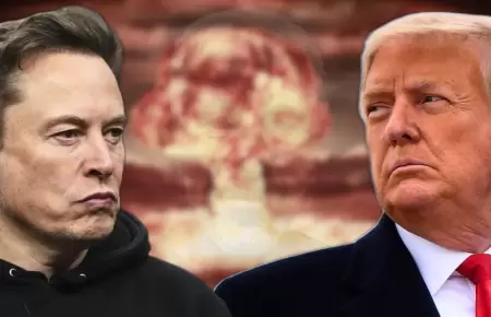 Elon Musk y Donald Trump.