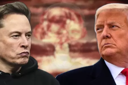 Elon Musk y Donald Trump.
