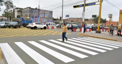 Obras en la avenida Francisco Pizarro.