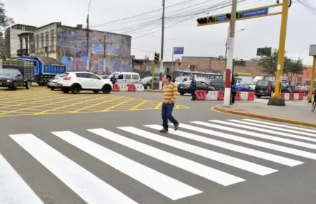 Obras en la avenida Francisco Pizarro.