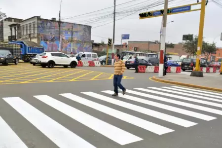 Obras en la avenida Francisco Pizarro.
