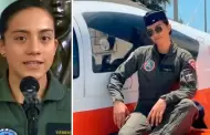 Ashley Vargas: "Servir a mi patria significa dar todo de m", afirmaba la piloto FAP en video indito