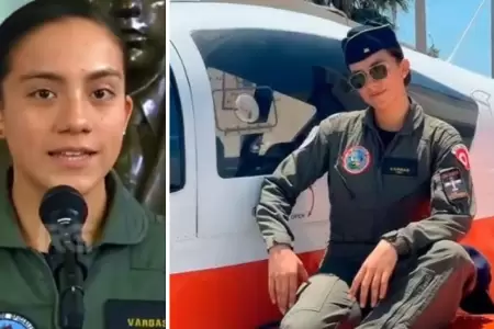 Video indito de Ashley Vargas hablando de su vocacin militar.