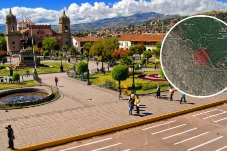 Ayacucho es sacudido por fuerte sismo esta tarde.