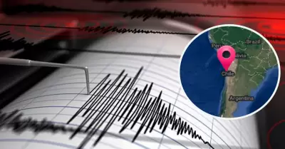 Sismo genera alarma en Chile.