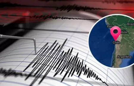 Sismo genera alarma en Chile.