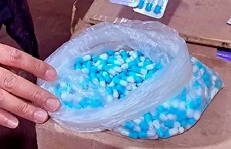 Fbrica de medicamentos 'bamba' en Villa El Salvador.