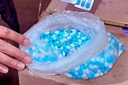 Fbrica de medicamentos 'bamba' en Villa El Salvador.