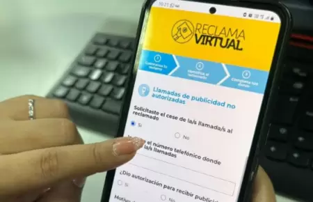 Indecopi presenta plataforma anti llamadas spam.