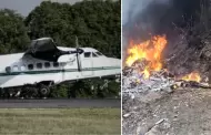 Tragedia area: Avioneta de Guatemala se desploma en Chiapas y deja como saldo tres muertos