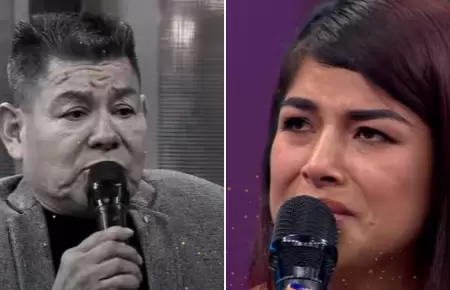 Dilbert Aguilar y su esposa.