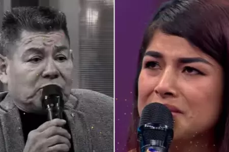 Dilbert Aguilar y su esposa.