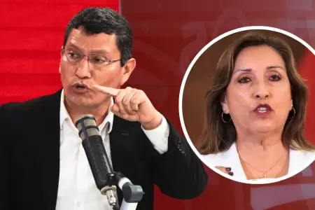 Harvey Colchado sobre Dina Boluarte.