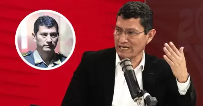 Harvey Colchado sueña con volver a la PNP y ser general.