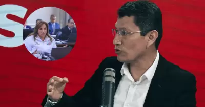 Harvey Colchado se pronunció sobre la presidenta Dina Boluarte.
