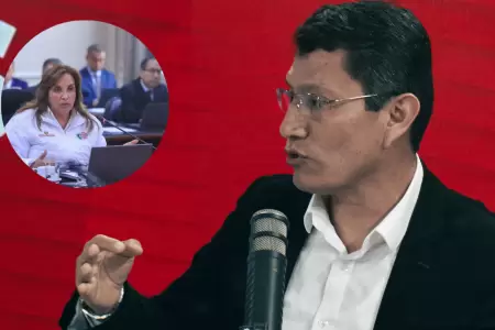 Harvey Colchado se pronunci sobre la presidenta Dina Boluarte.