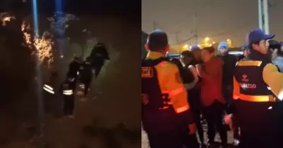 Hallan cuerpo de joven dentro de maleta en el río Chillón