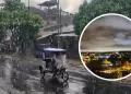 Senamhi advierte lluvias intensas durante las prximas horas: Se activa alerta en ocho regiones del pas