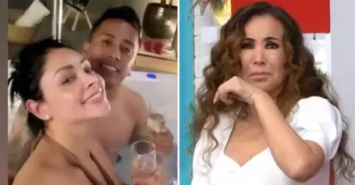 Janet Barboza se burla de Pamela Franco y Christian Cueva.