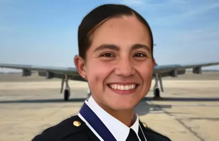 Ashley Vargas, fallecida piloto de la FAP.