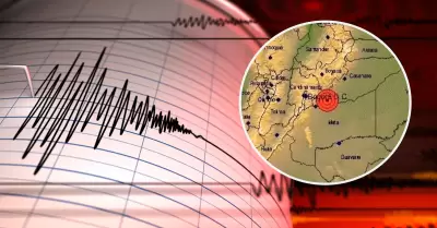 Sismo en Colombia.