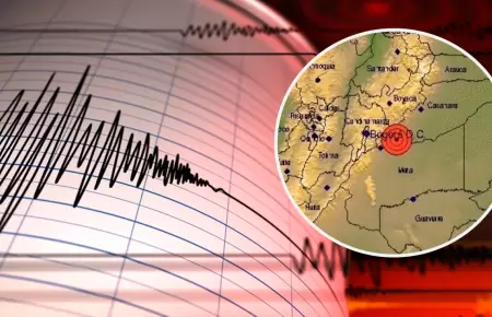 Sismo en Colombia.