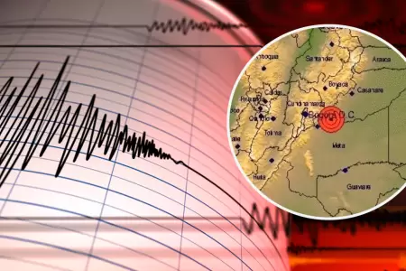 Sismo en Colombia.