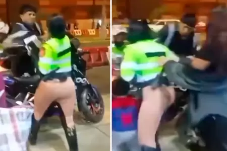 Mininter condena ataque a dos policas de trnsito.
