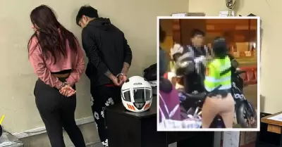 PNP capturó a agresores de suboficial en pleno centro de Lima.